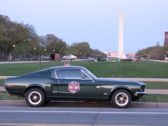 photo of 1968 "Bullitt" Mustang 390 GT fastback from 2005 Great Race